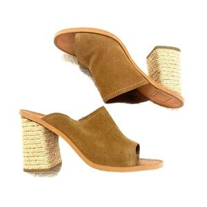 Dolce Vita Alycia Suede Mules Size 9.5